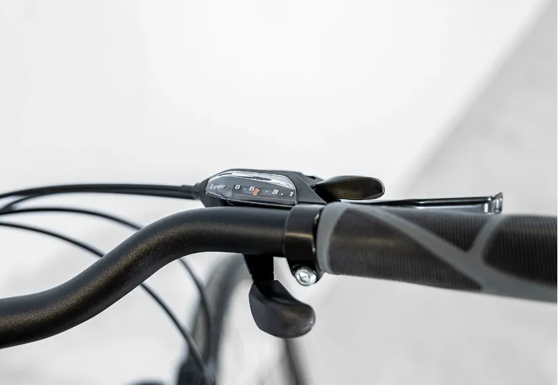 Trek Verve 1 Equipped Hybrid Bike 2024 in Galactic Grey-6